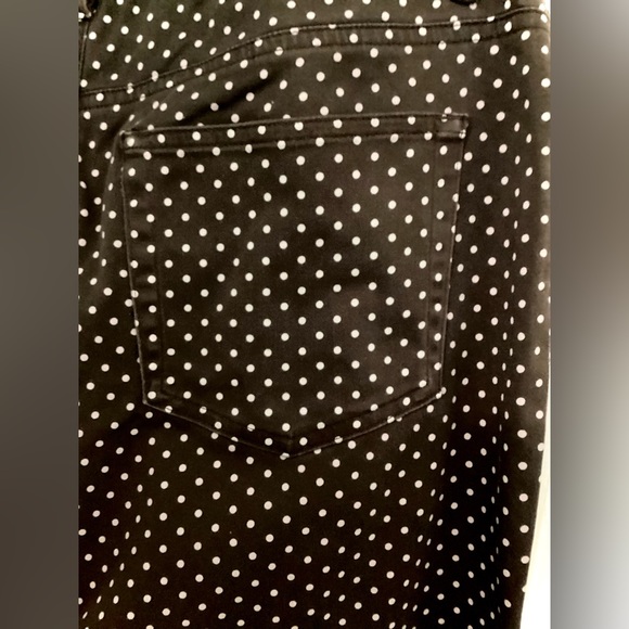 Chaps Brown and Cream Poke A Dot Pants - Picture 10 of 11